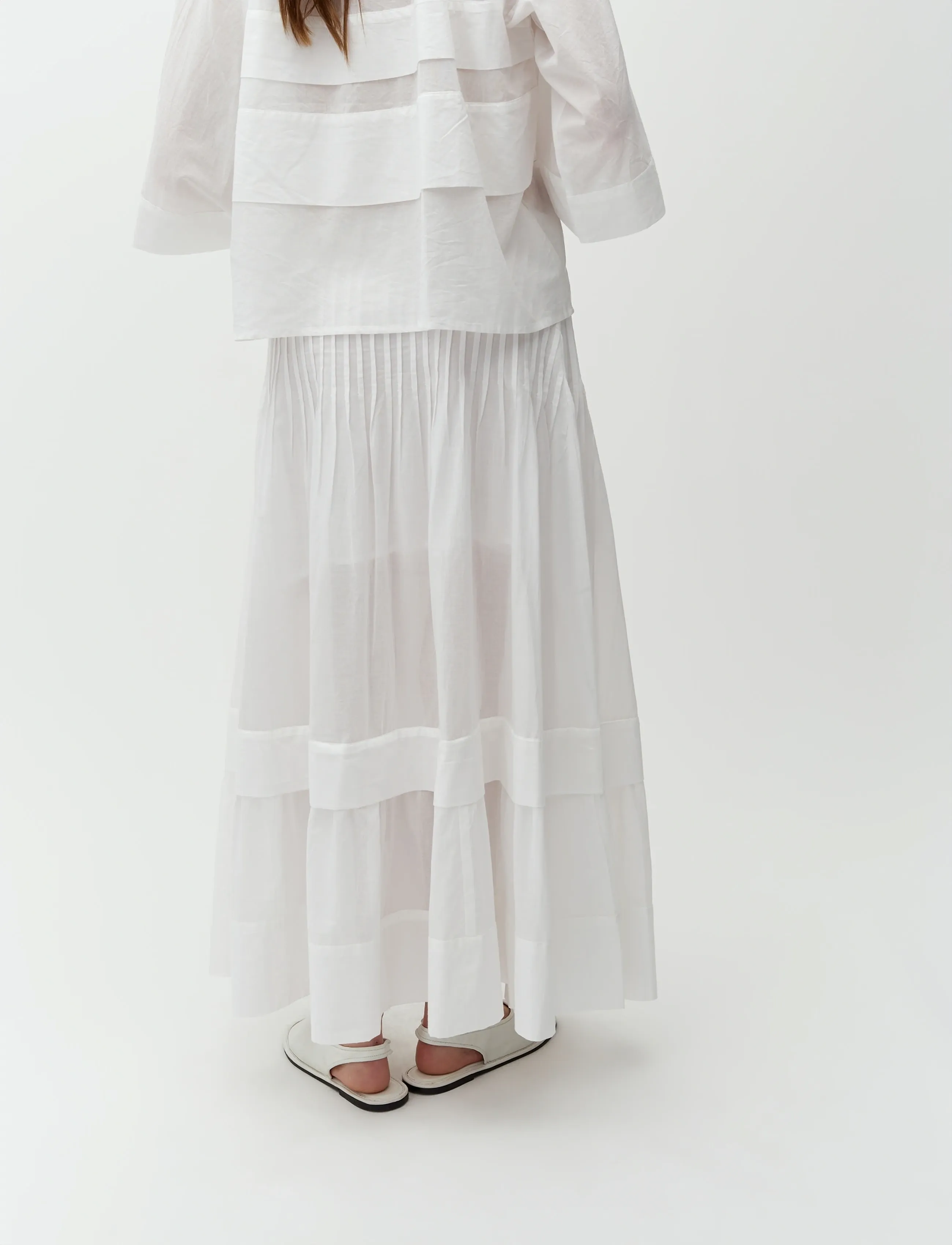 mbyM - Safiye-M - maxi röcke - white - 5