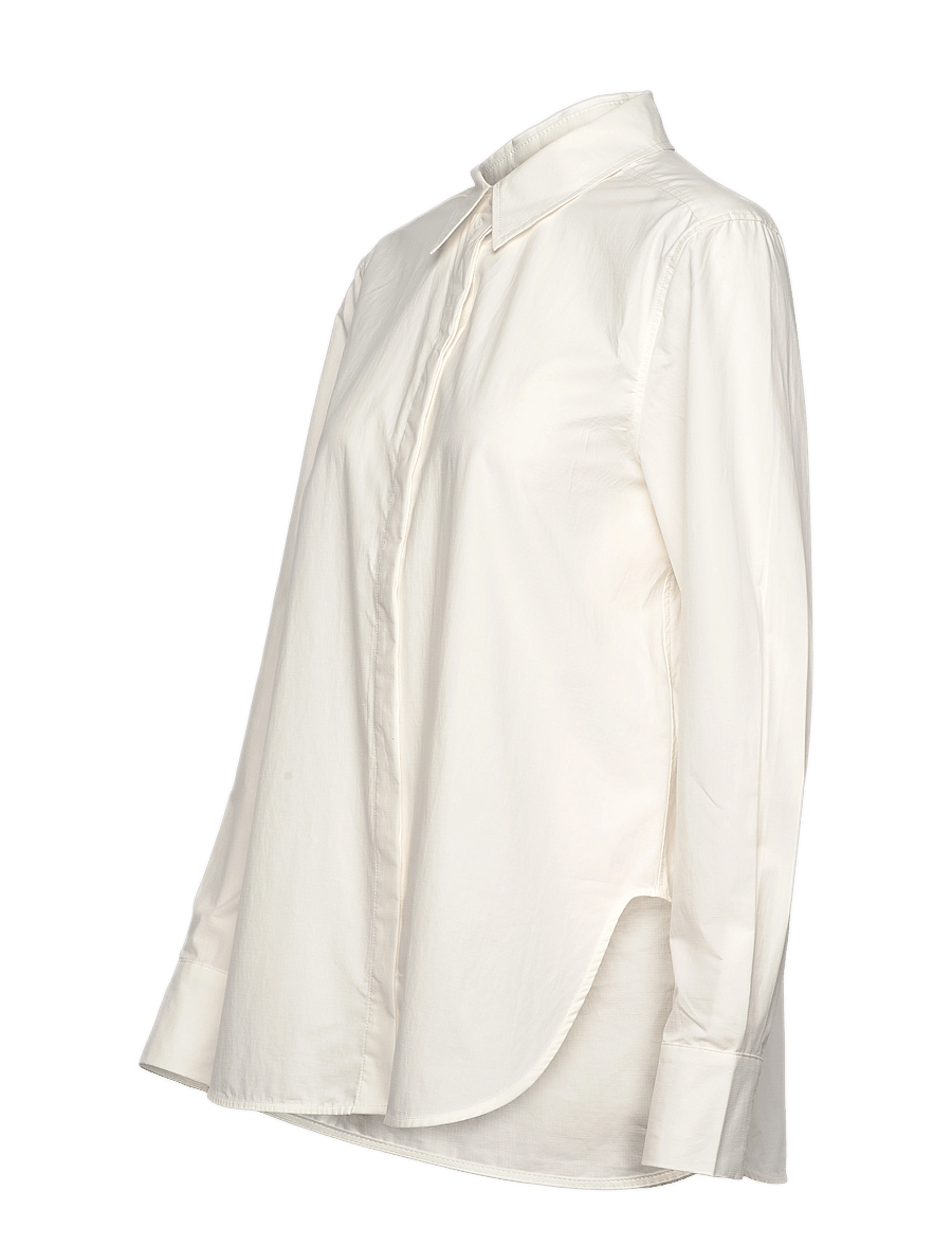 MBYM - Dalinna-M - long sleeved blouses - white - 2
