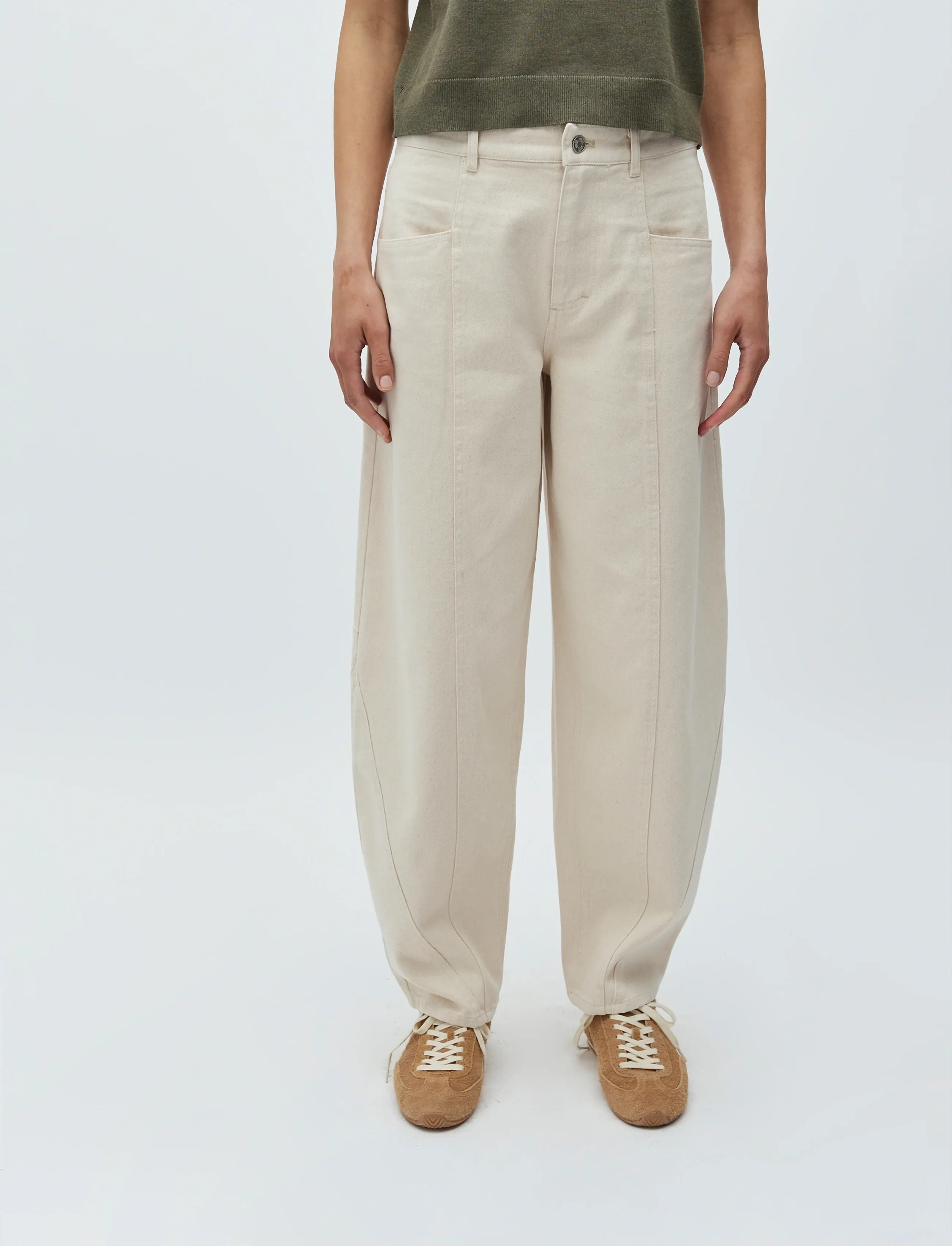 mbyM Almira-M - Tøj - NATURE LOOK / cream