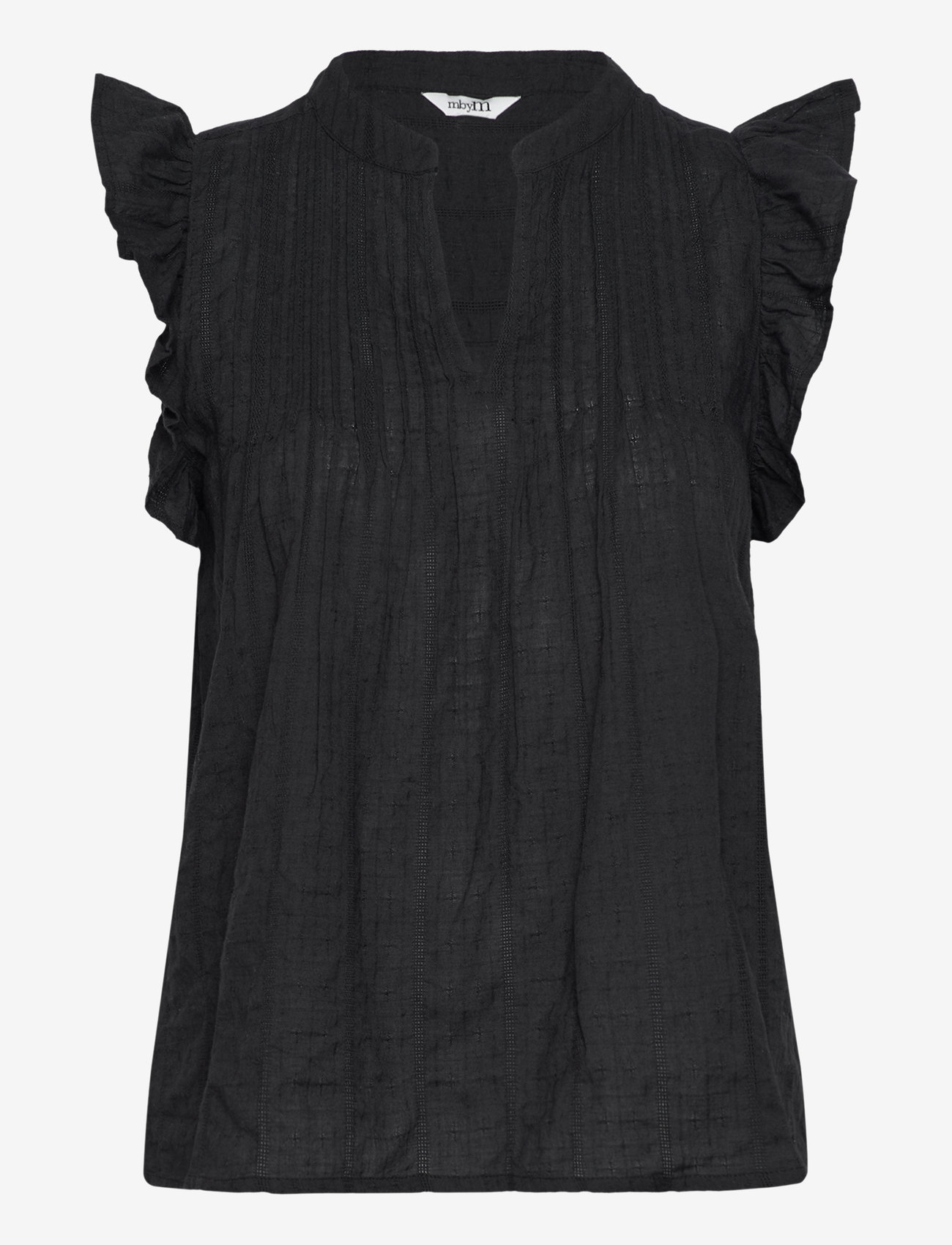 mbyM - Gemala-M - sleeveless blouses - black - 0