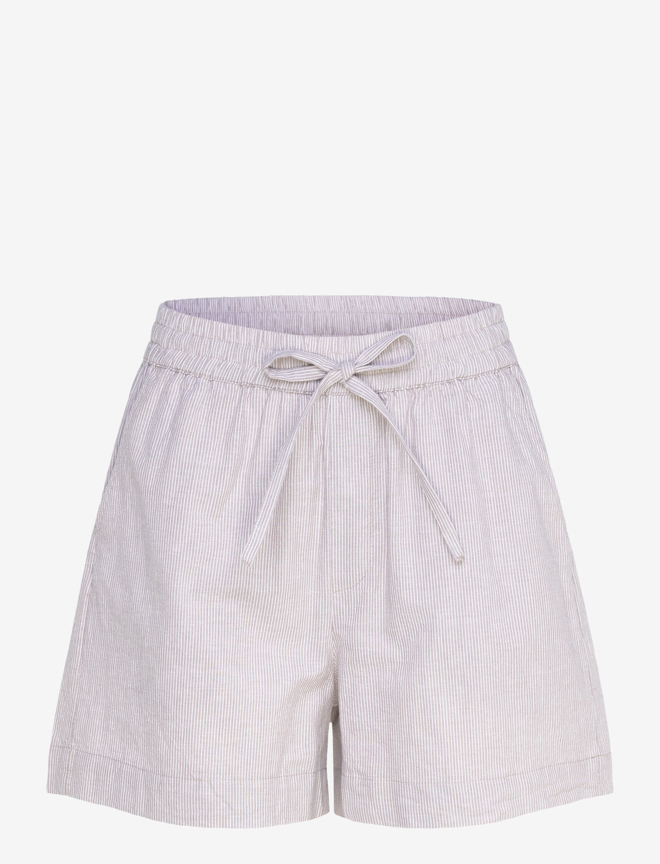 mbyM - Meris-M - casual shorts - cinder white stripe - 0