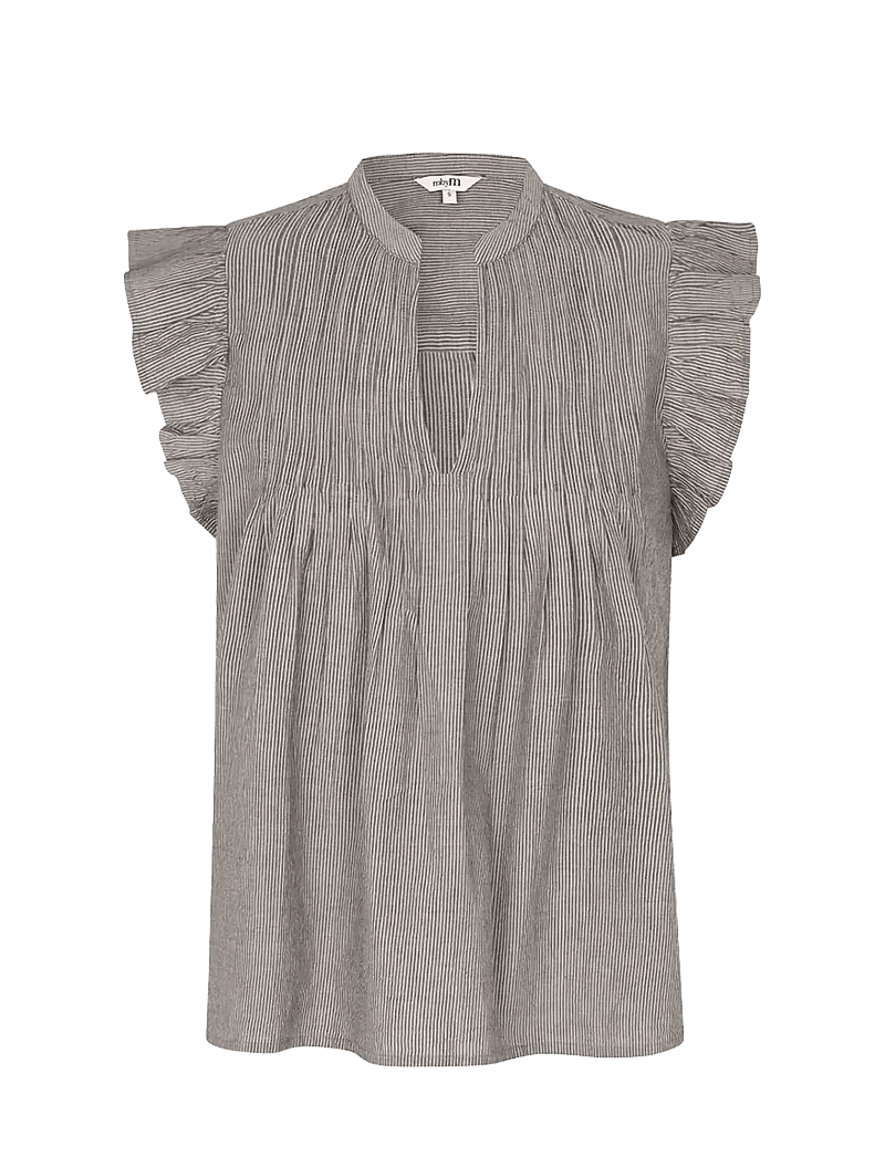 mbyM - Gemala-M - Ærmeløse bluser - java white stripe - 1