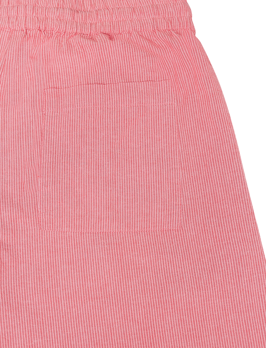 mbyM - Clari-M - laia säärega püksid - pink red stripe - 2