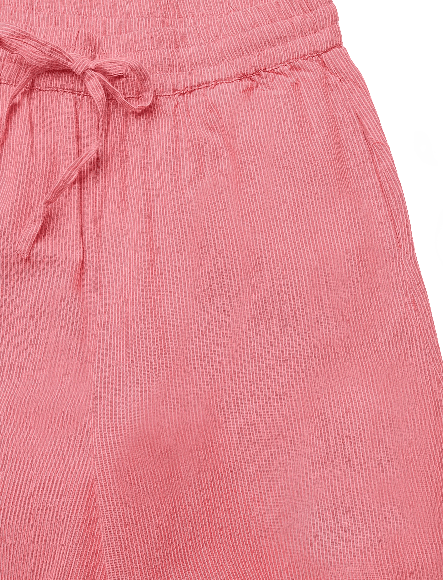 mbyM - Clari-M - laia säärega püksid - pink red stripe - 3