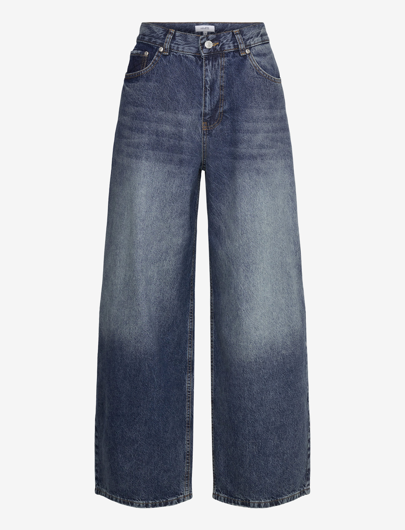 mbyM - Branny-M - stone wash middle blue - 0