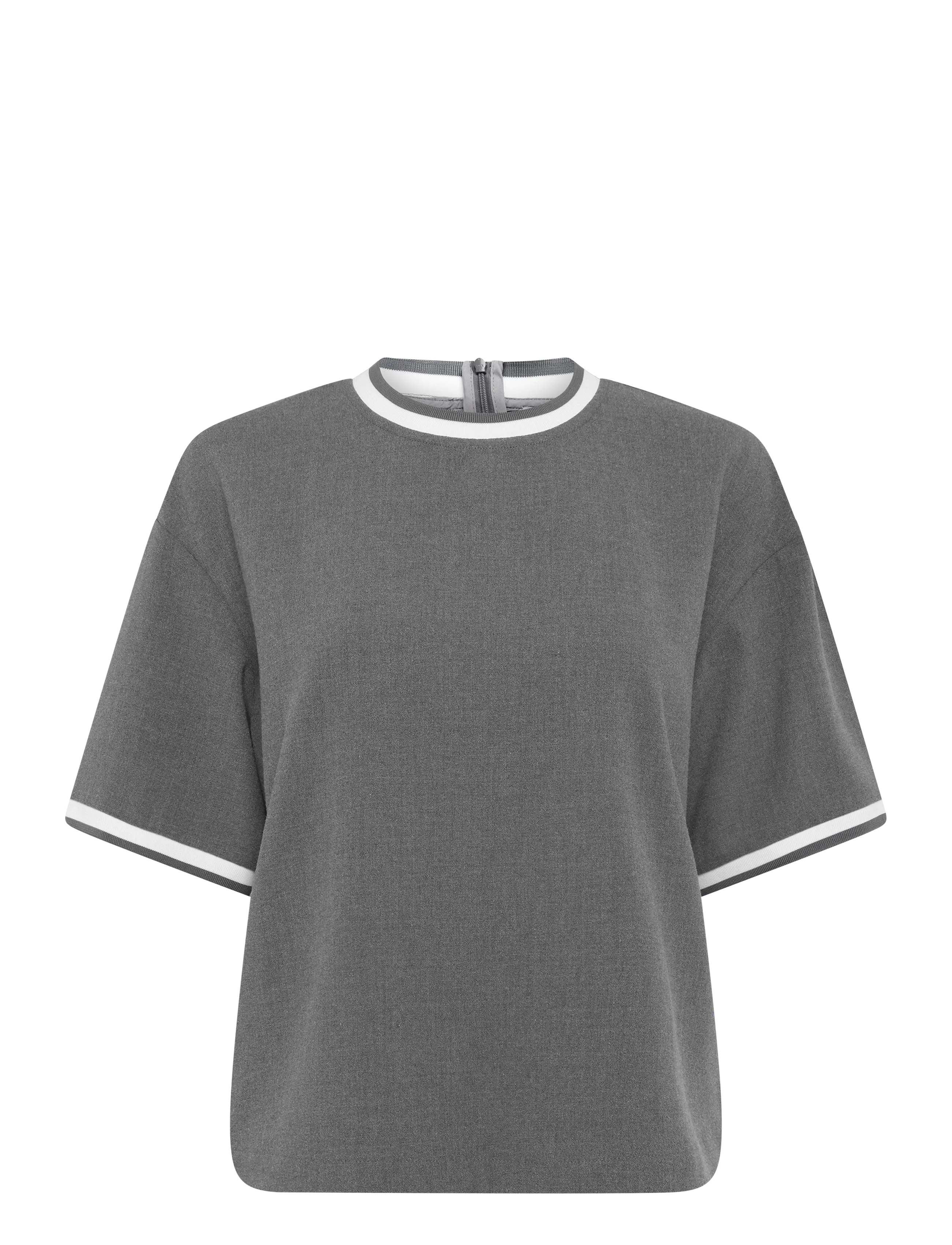 mbyM Rimaya-M - T-skjorter & Topper - GREY MELANGE / grey