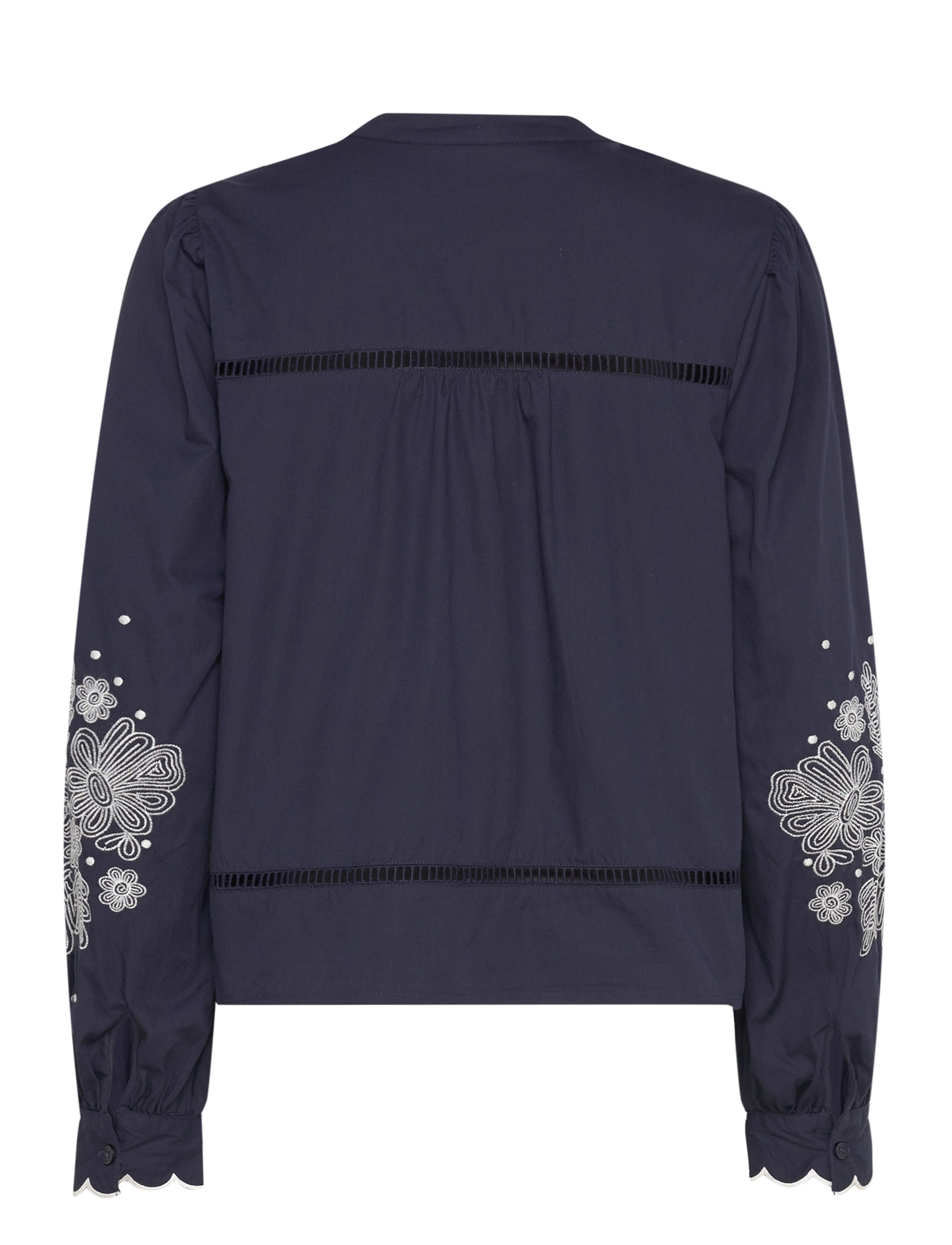 mbyM - Pauline-M - langærmede bluser - night sky sugar emb. - 1