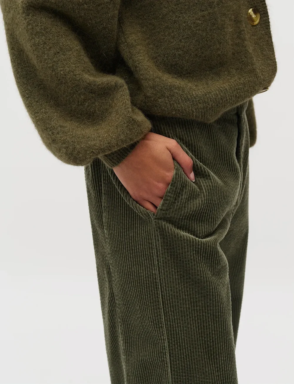 mbyM - Picana-M - vida byxor - green leaf - 3