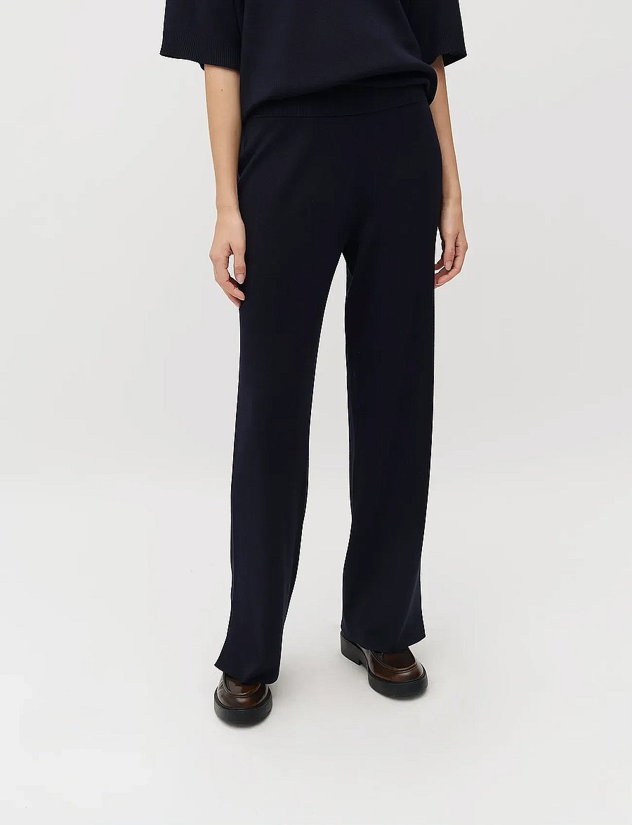 mbyM - Sanda-M - wide leg trousers - night sky - 3