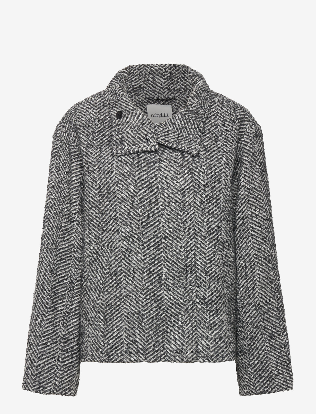 mbyM - Makaia-M - grey herringbone - 0
