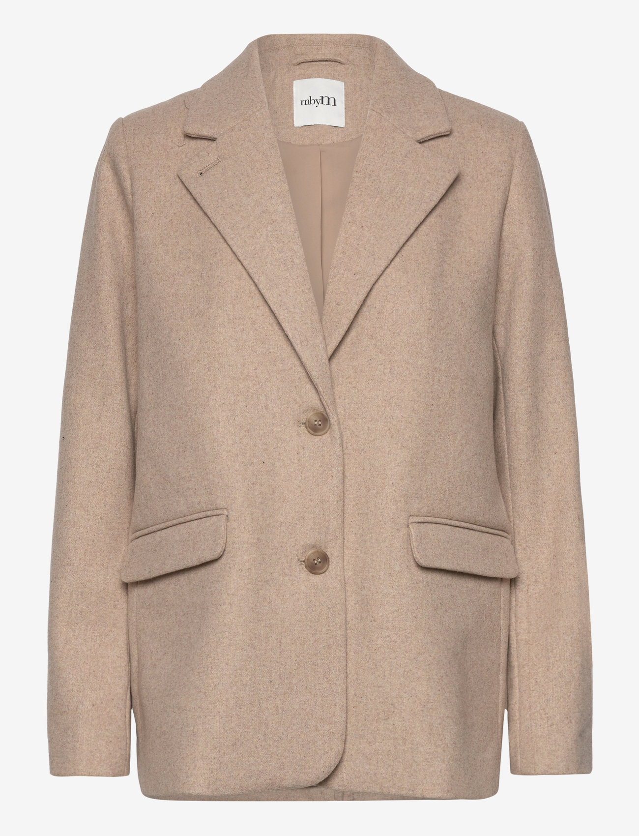 mbyM - Quinton-M - fall jackets - oat melange - 0