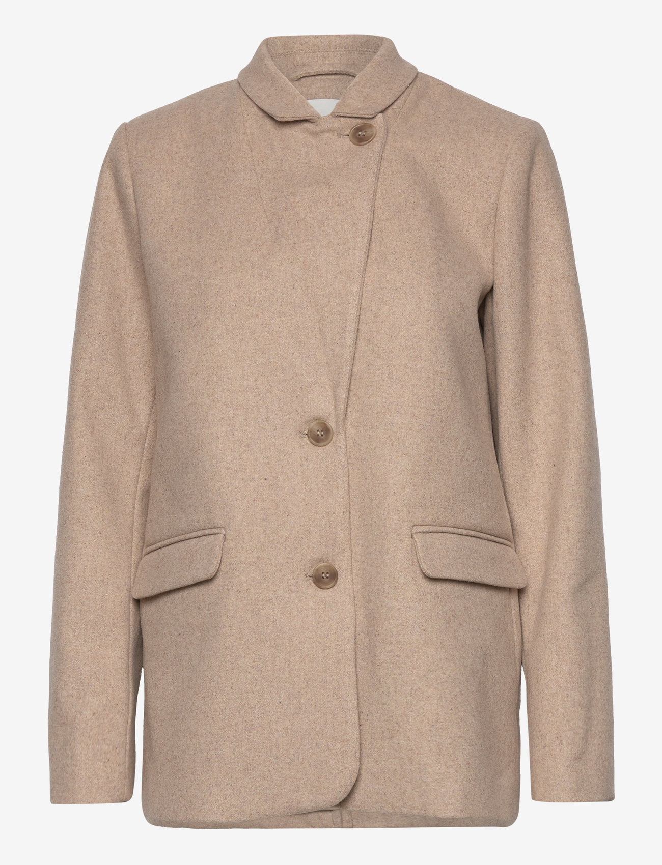 mbyM - Quinton-M - fall jackets - oat melange - 1