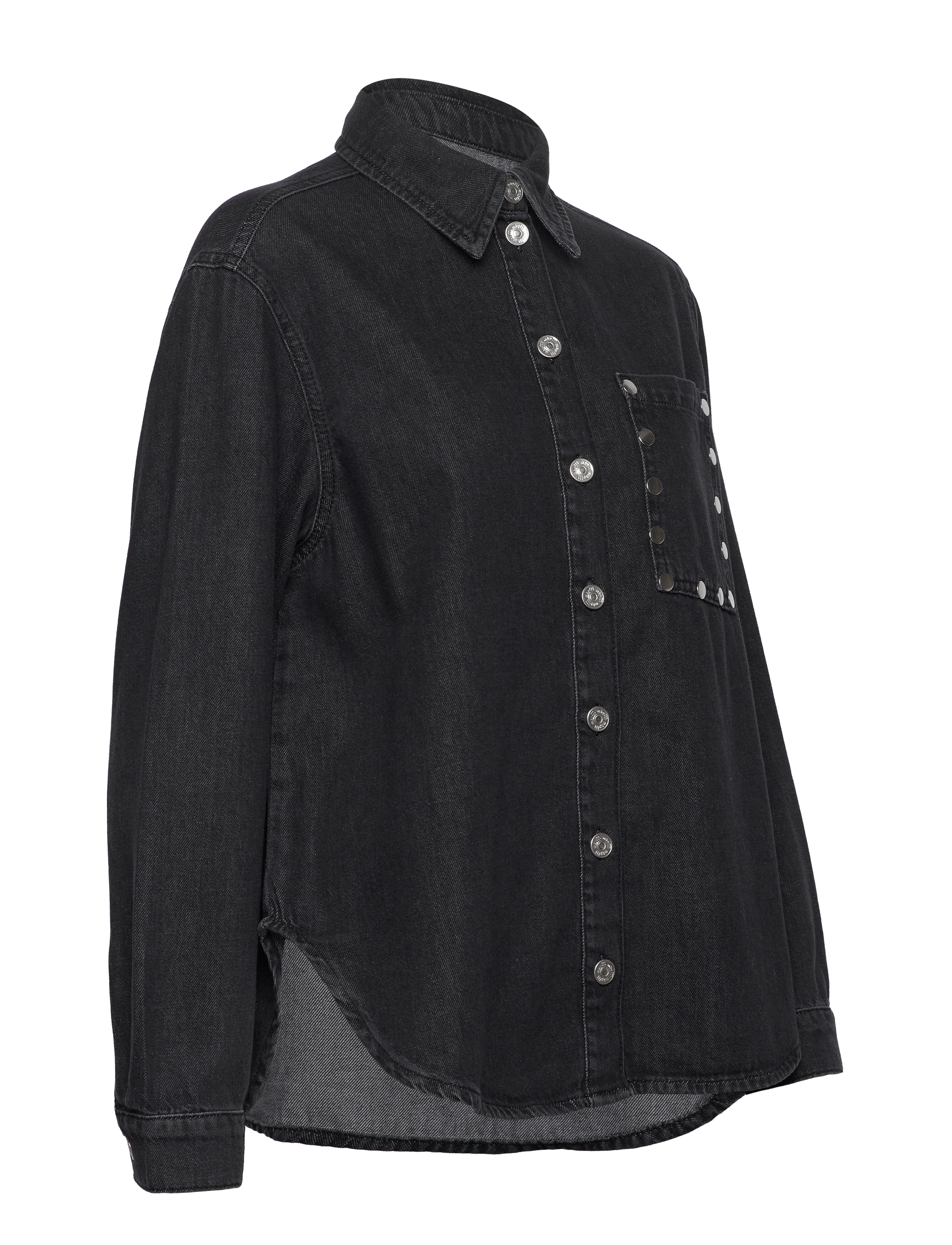 mbyM - Kallie-M - langärmlige hemden - black washed - 3