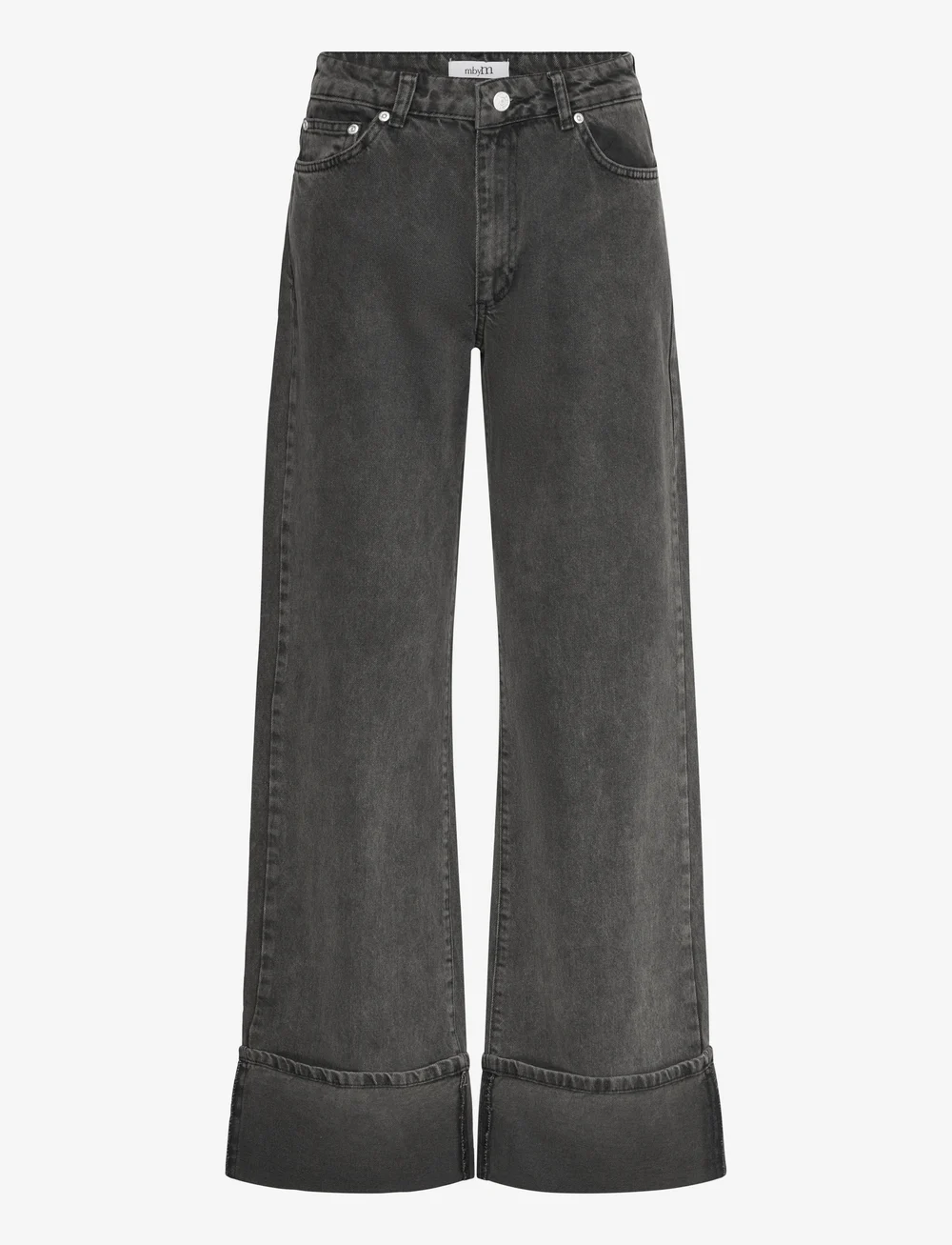 mbyM - Julina-M - wide leg jeans - chocolate martini - 1