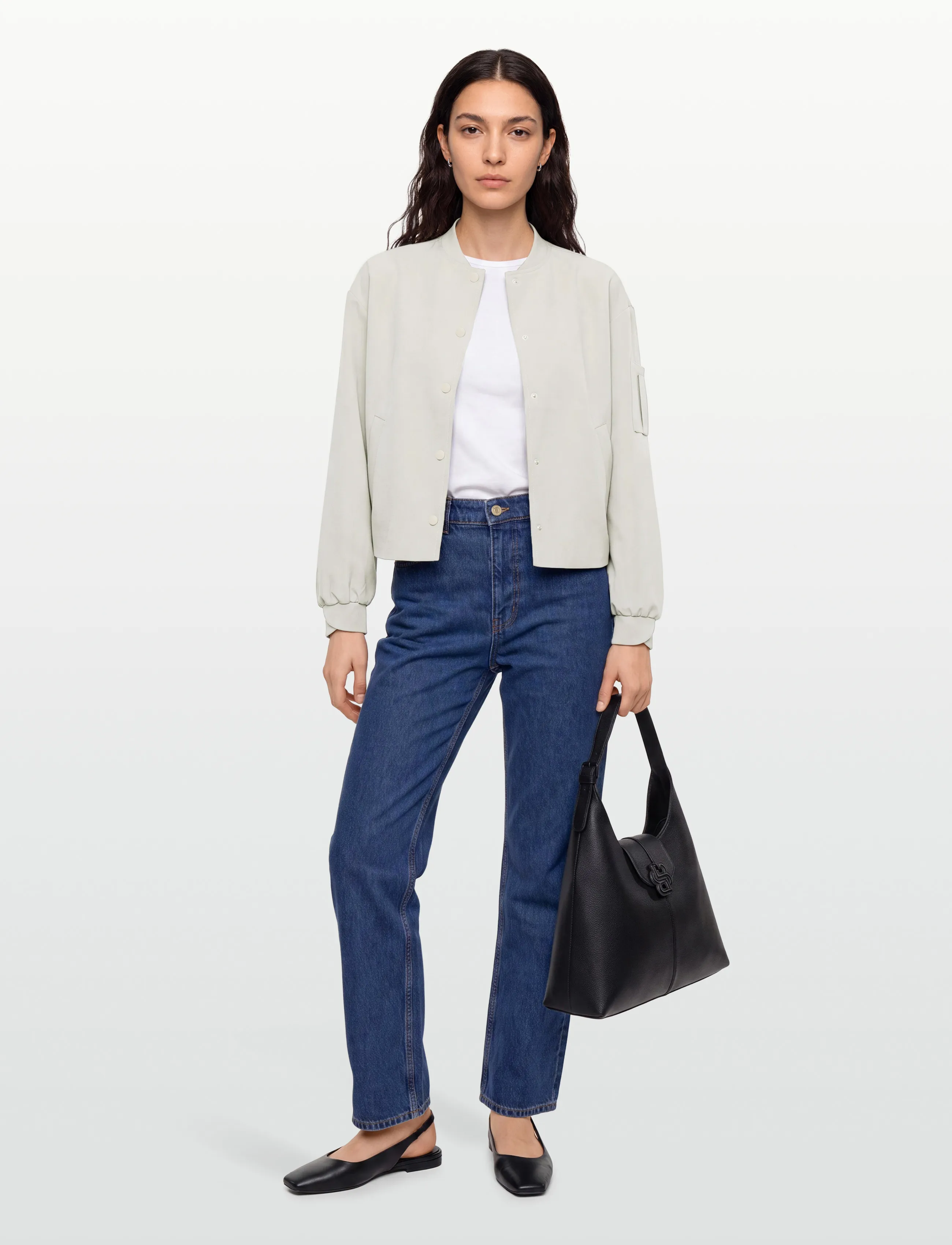 mbyM Camanchi-M, M/L, Jackets, Beige - Bomber, Frauen
