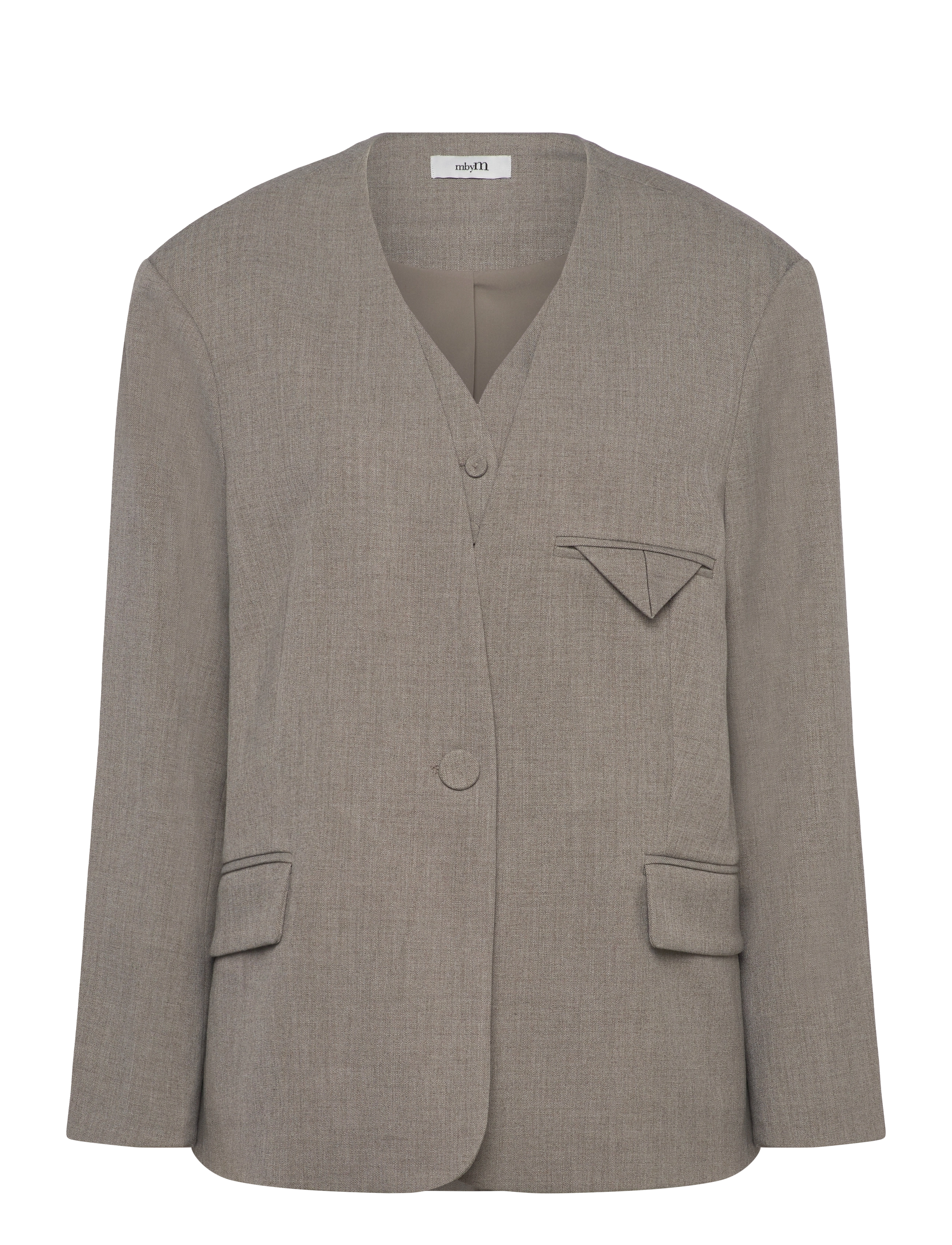 mbyM Reelia-M - Pintsakud - BRINDLE SAND MELANGE / beige