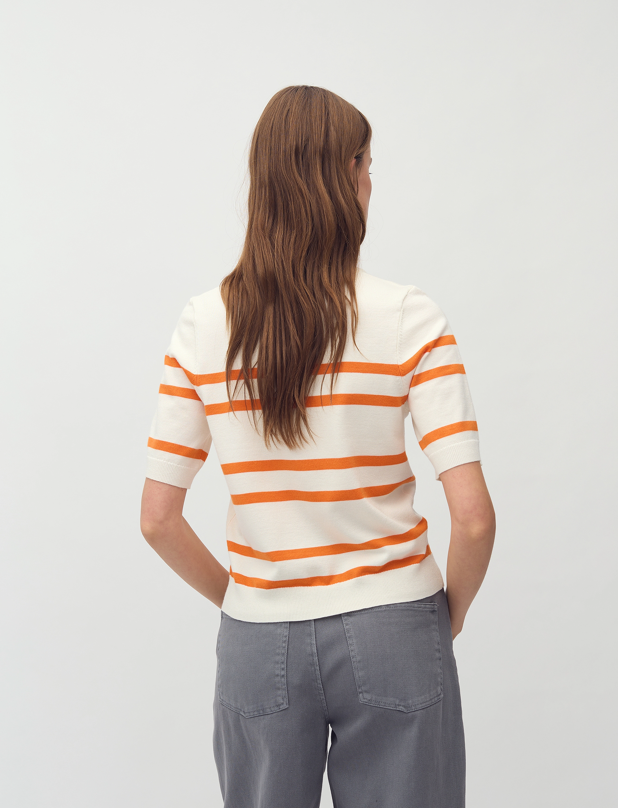 mbyM - Carla-M - laveste priser - sugar orange peel stripe - 4