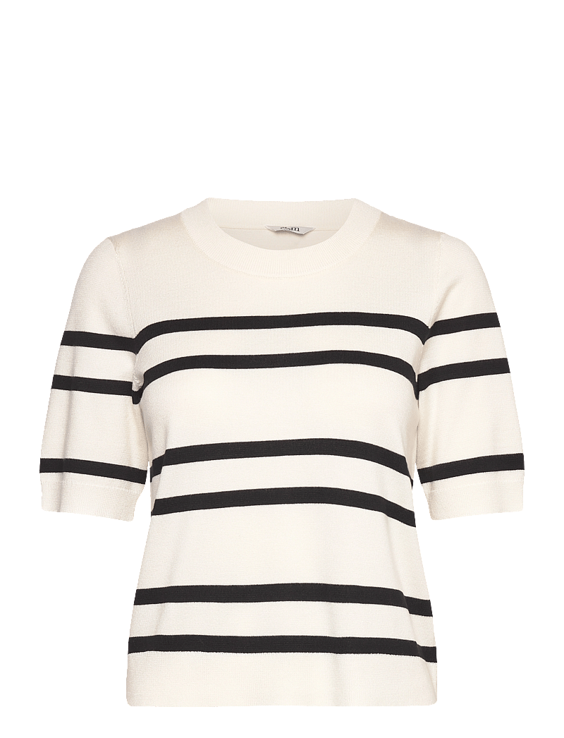 mbyM - Carla-M - striktrøjer - sugar black stripe - 1