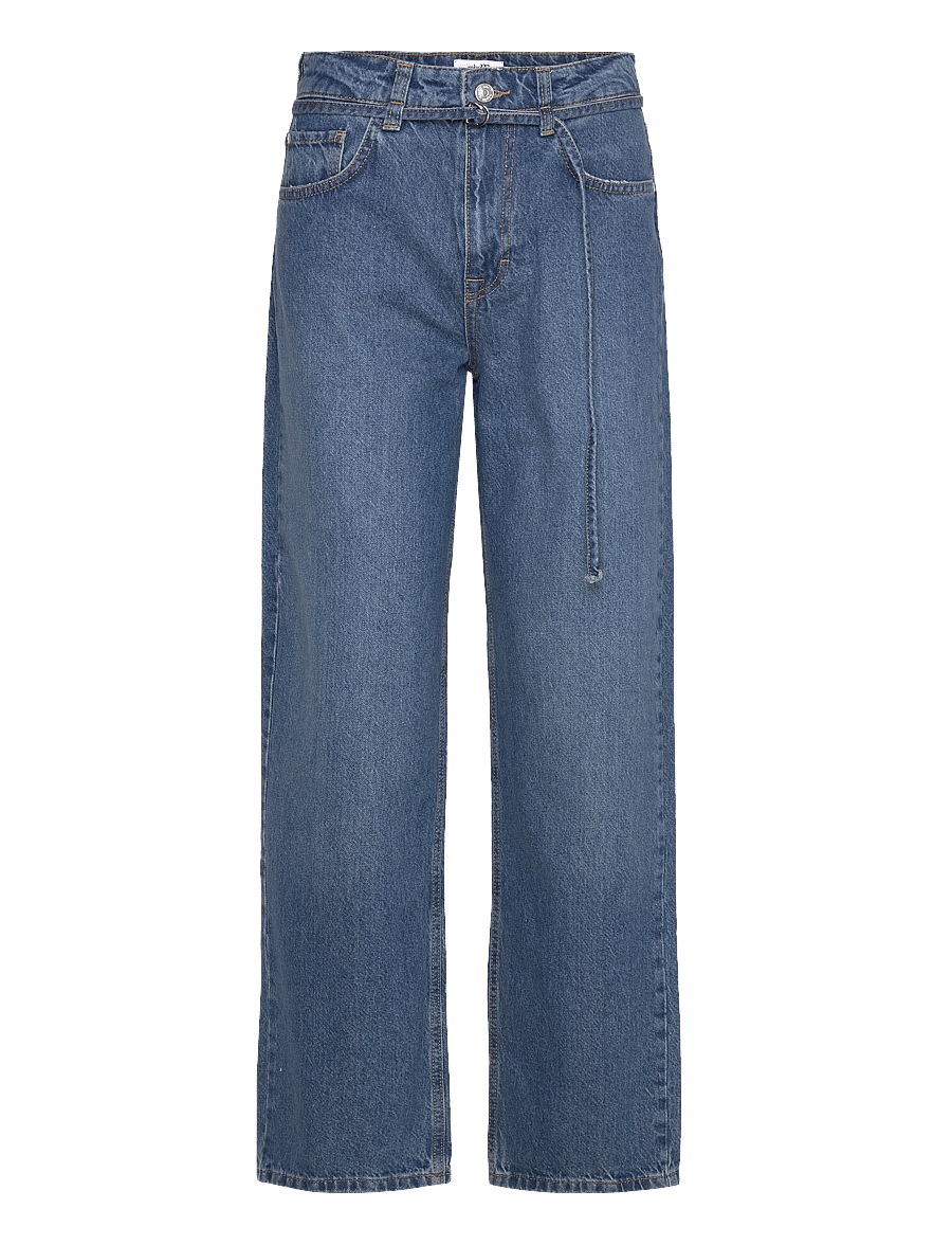 mbyM - Caria-M - straight jeans - mid blue wash - 1