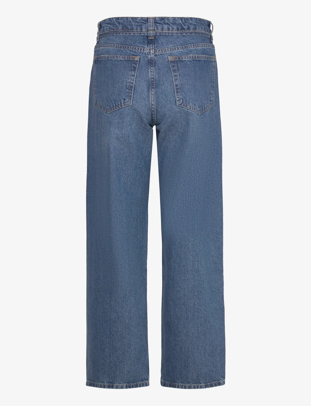 mbyM - Caria-M - sirge säärega teksad - mid blue wash - 2