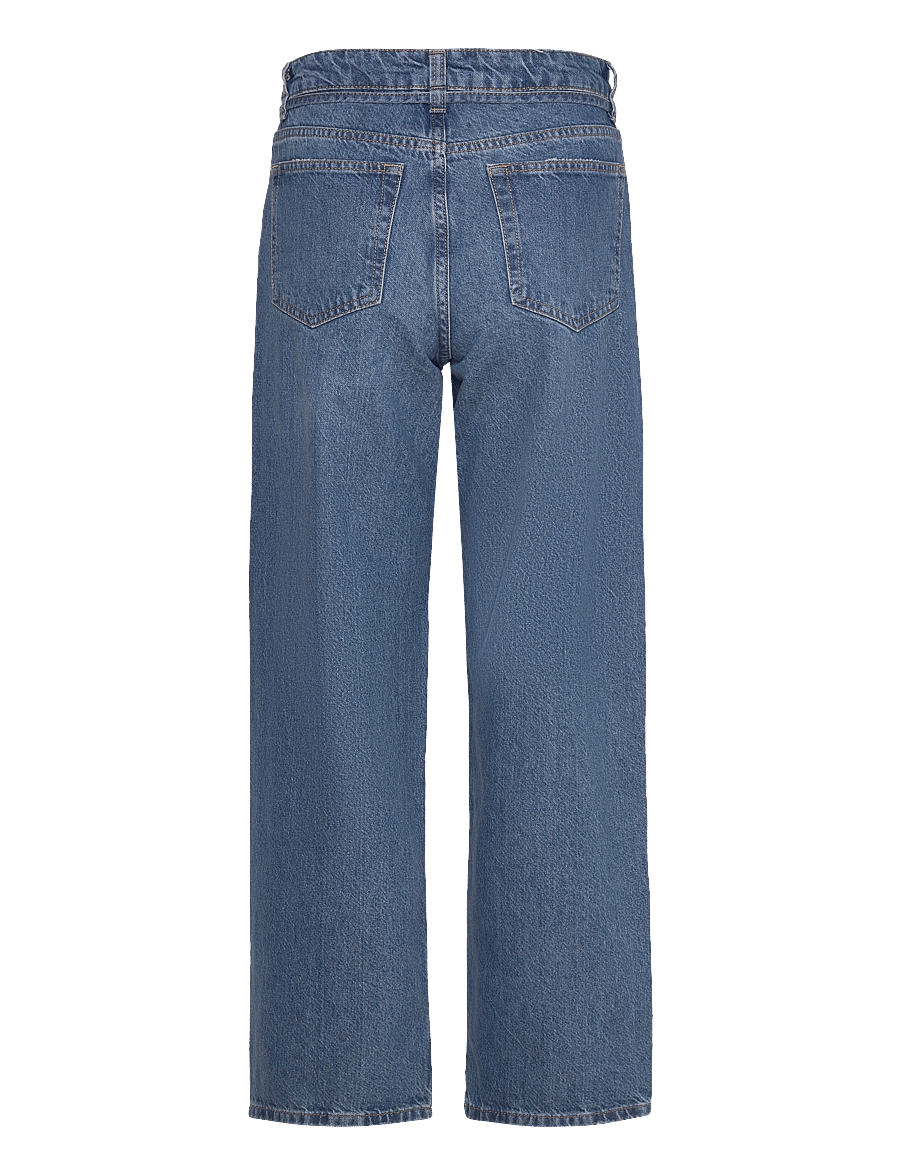 mbyM - Caria-M - straight jeans - mid blue wash - 2