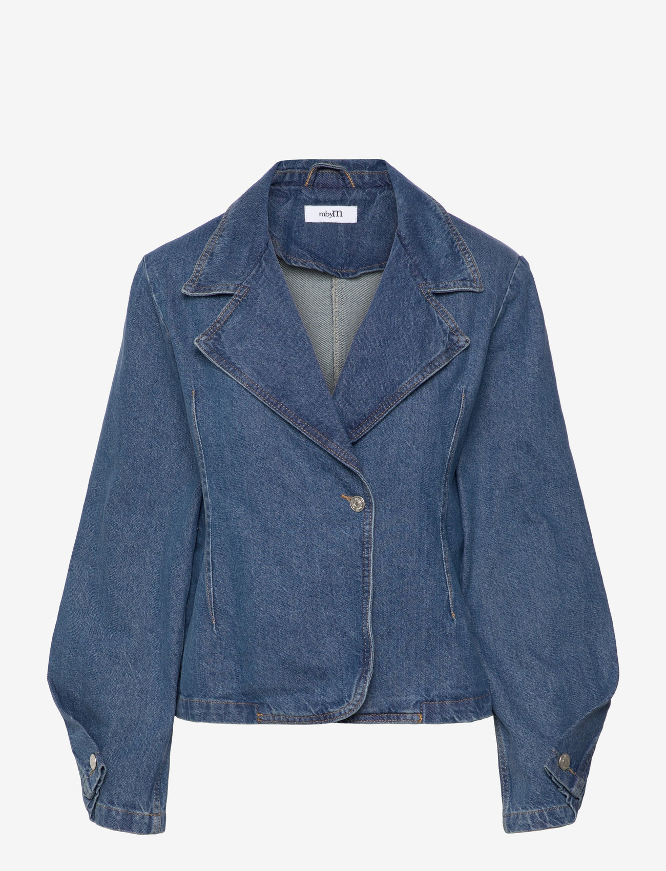 mbyM - Emilia-M - einreihige blazer - mid blue wash - 0
