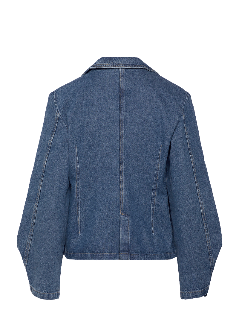 mbyM - Emilia-M - Ühes joones nööpidega bleiserid - mid blue wash - 2