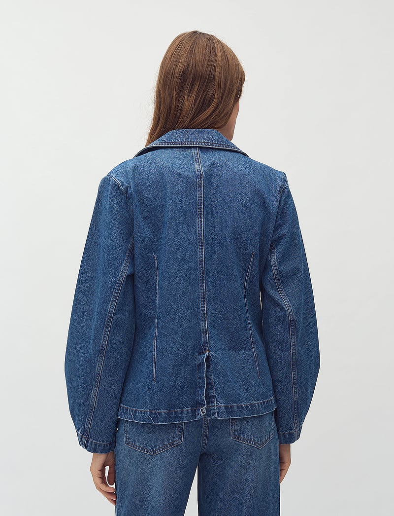 mbyM - Emilia-M - Ühes joones nööpidega bleiserid - mid blue wash - 4