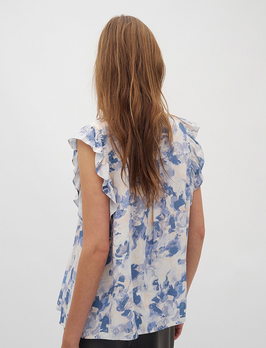 mbyM - Gemala-M - Ärmlösa blusar - manu print - 4
