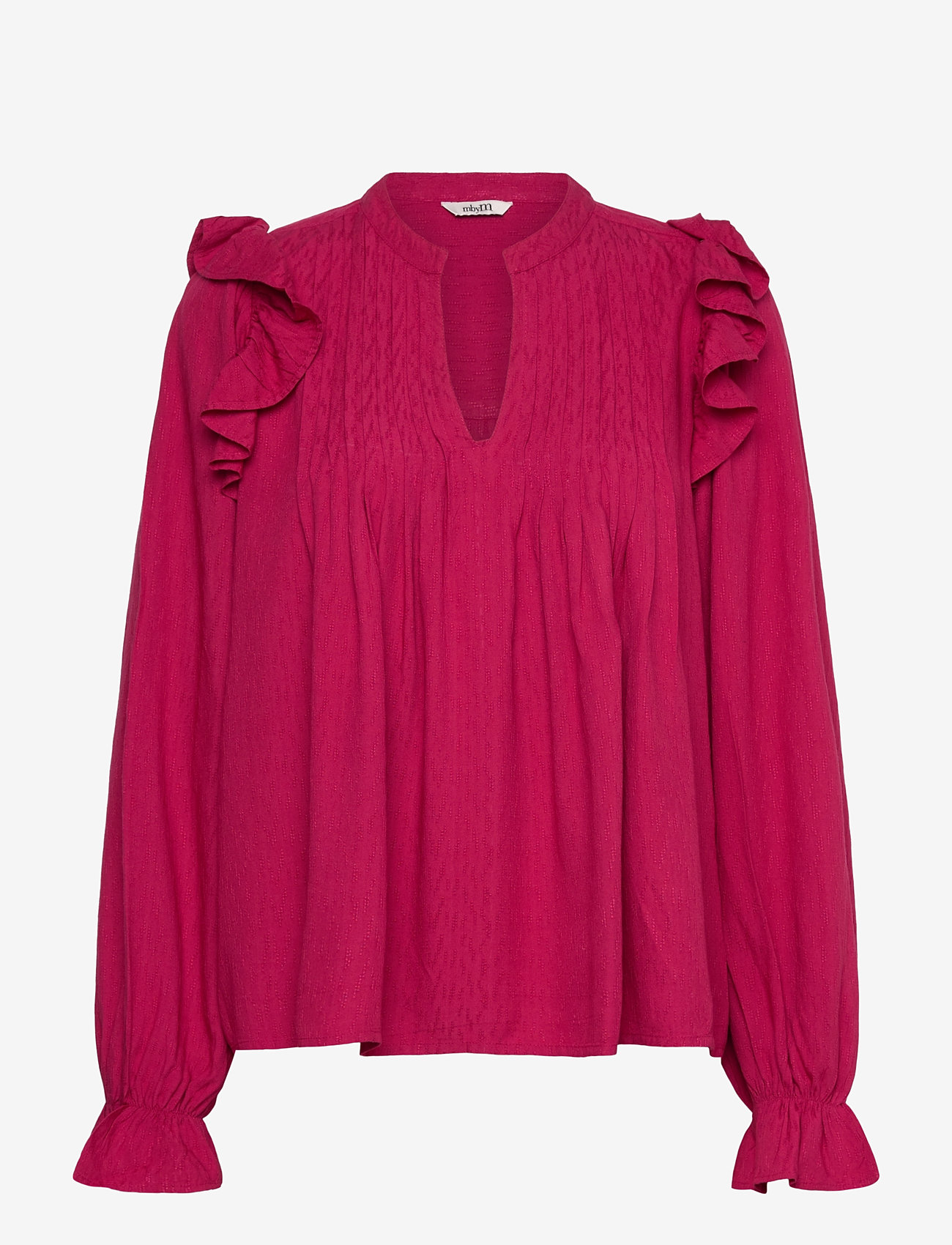 mbyM - Gemala LS-M - langermede bluser - sangria - 0