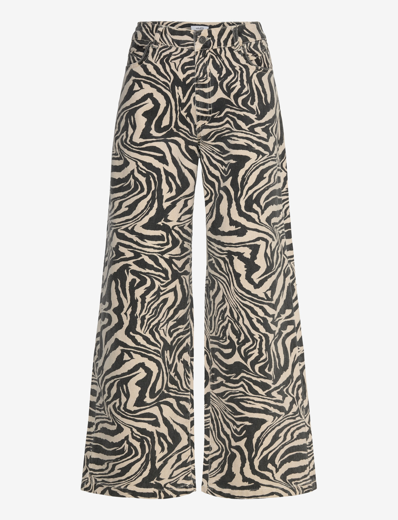 mbyM - Pyras-M - hosen mit weitem bein - zebriana print - 0