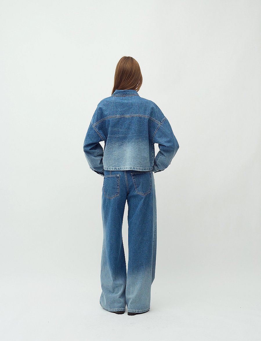 mbyM - Winnia-M - frühlingsjacken - fading denim wash - 5