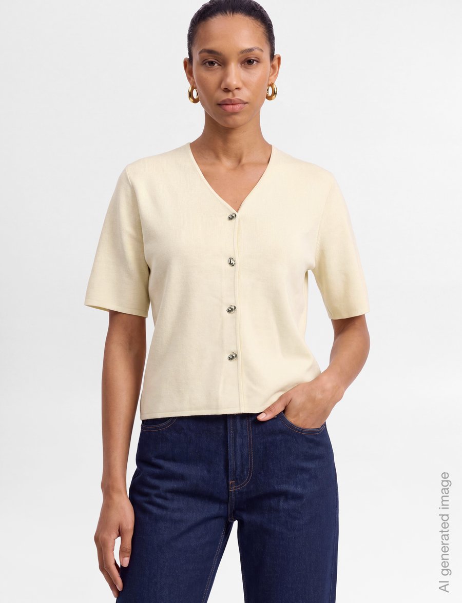 MBYM - Bianka-M - cardigans - sugar - 3