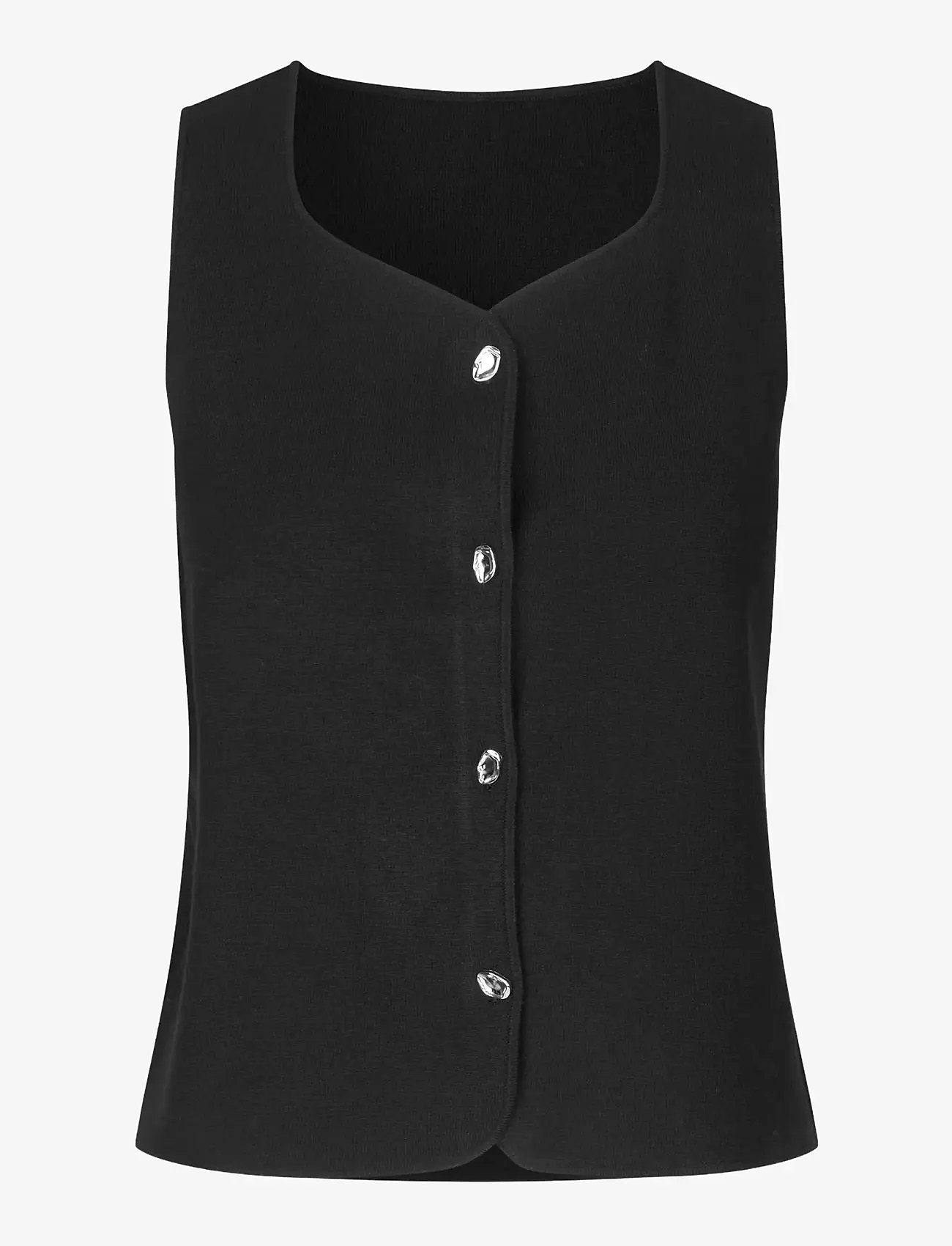 mbyM - Hearttie-M - strikveste - black - 1