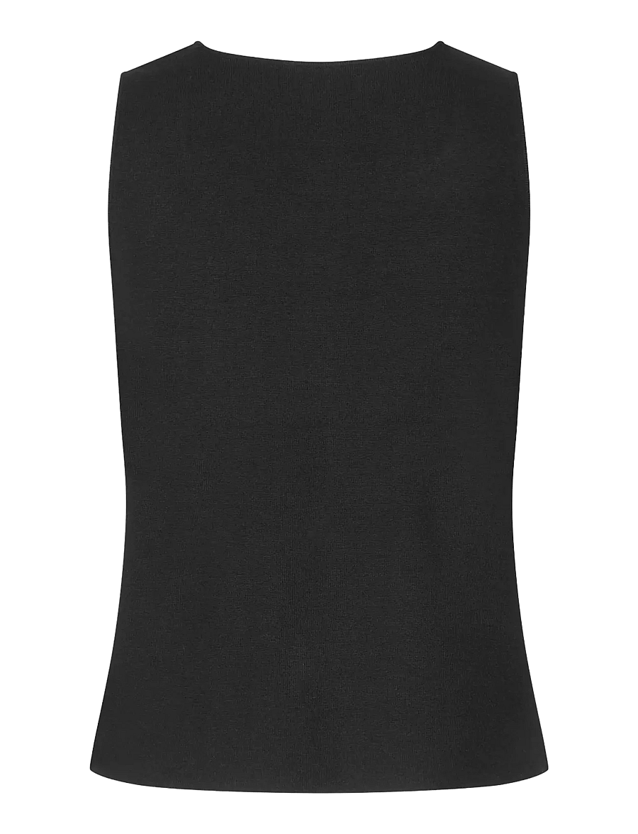 mbyM - Hearttie-M - kostymvästar - black - 2