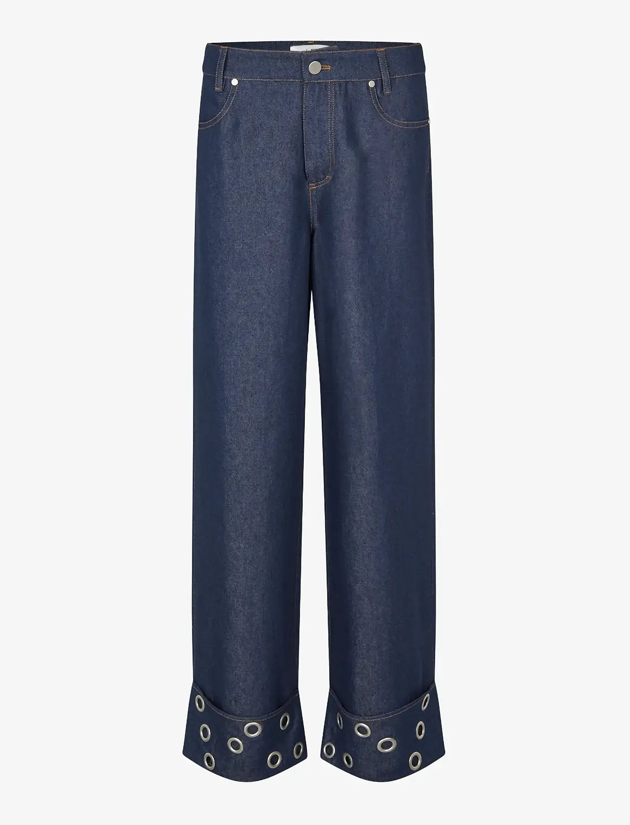 mbyM - Jinia-M - brede jeans - raw blue - 1