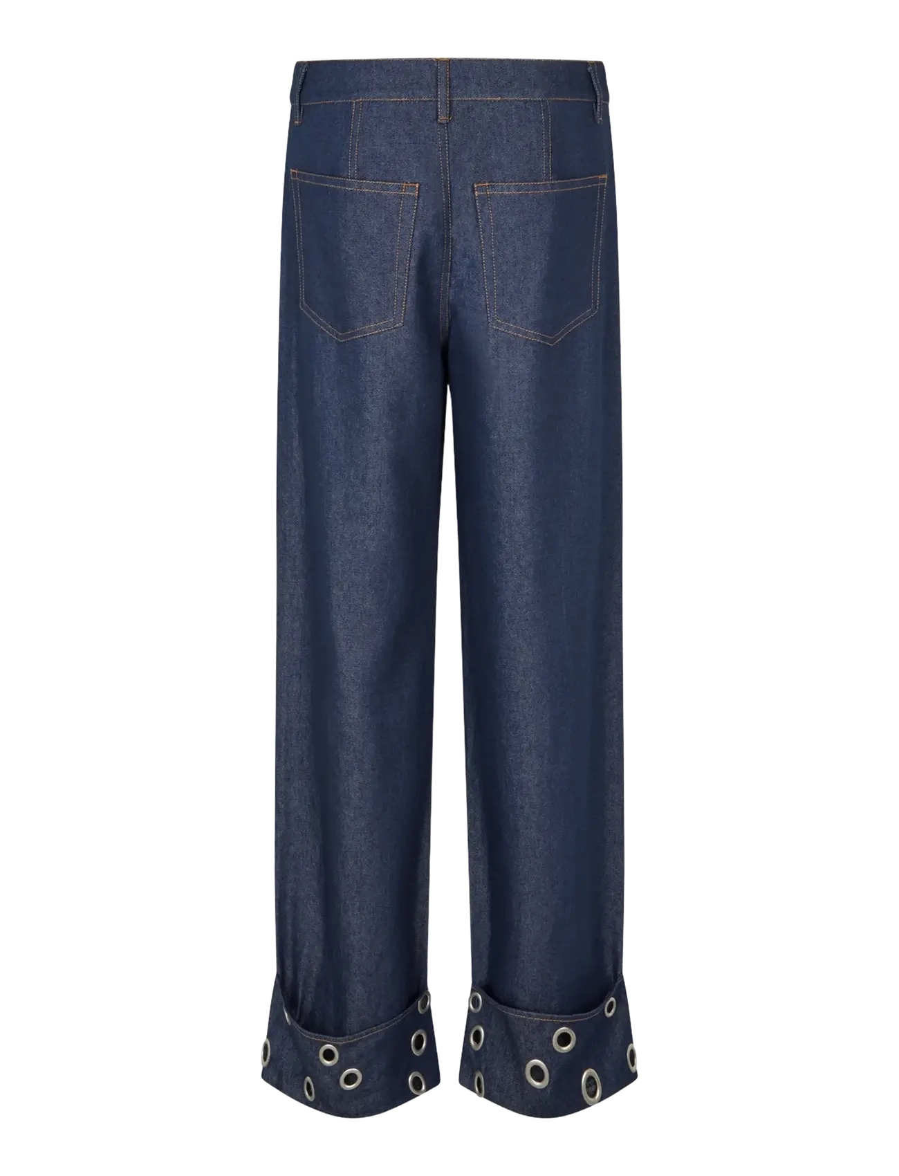 mbyM - Jinia-M - hosen mit weitem bein - raw blue - 2