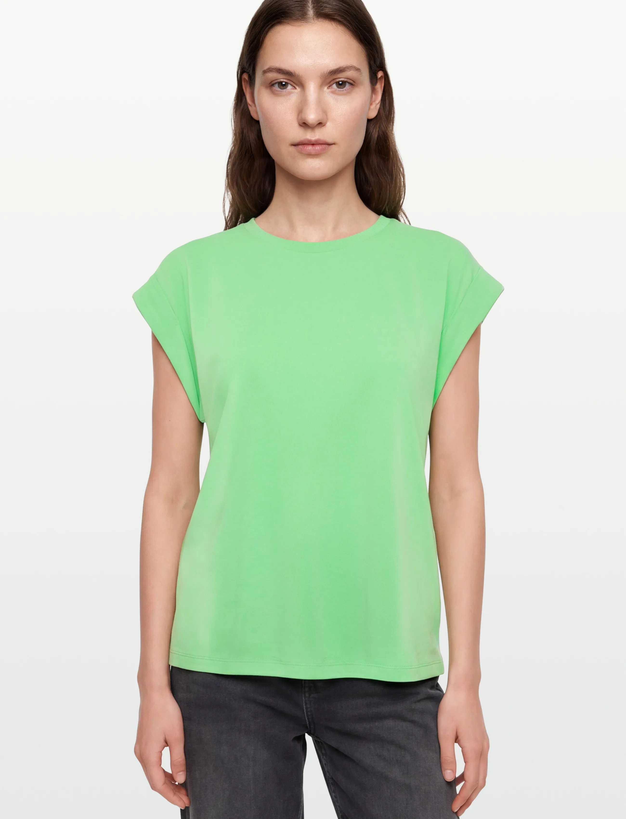 mbyM - Amana Short-M - t-särgid - green bouquet - 3