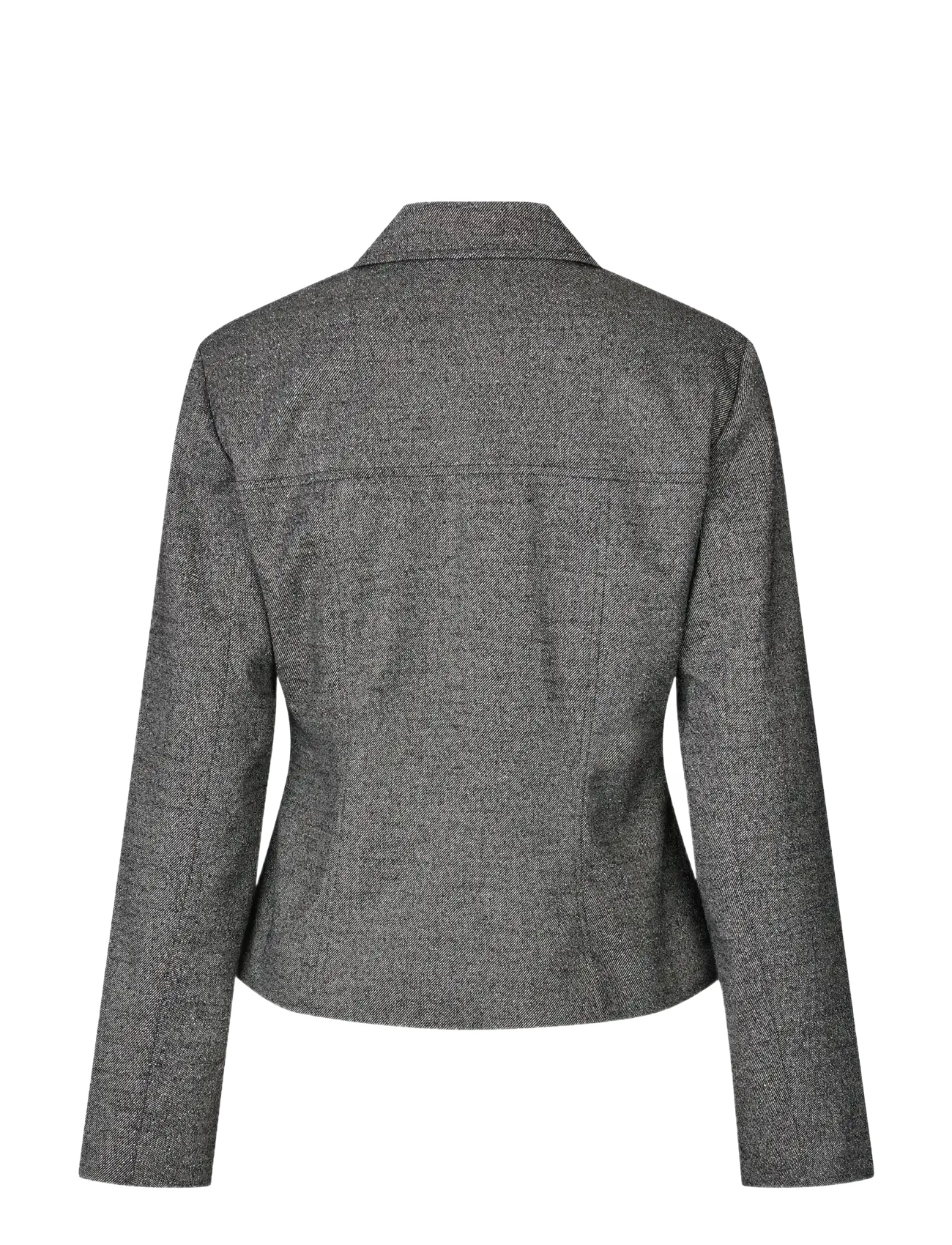 mbyM - Fergi-M - Ühes joones nööpidega bleiserid - charcoal melange - 2