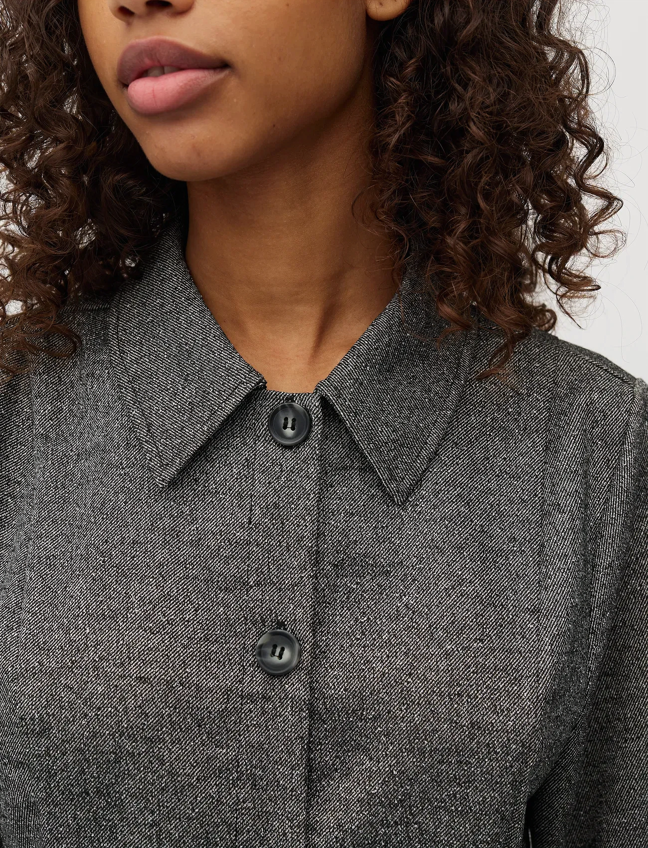 mbyM - Kalira-M - kreklkleitas - charcoal melange - 4