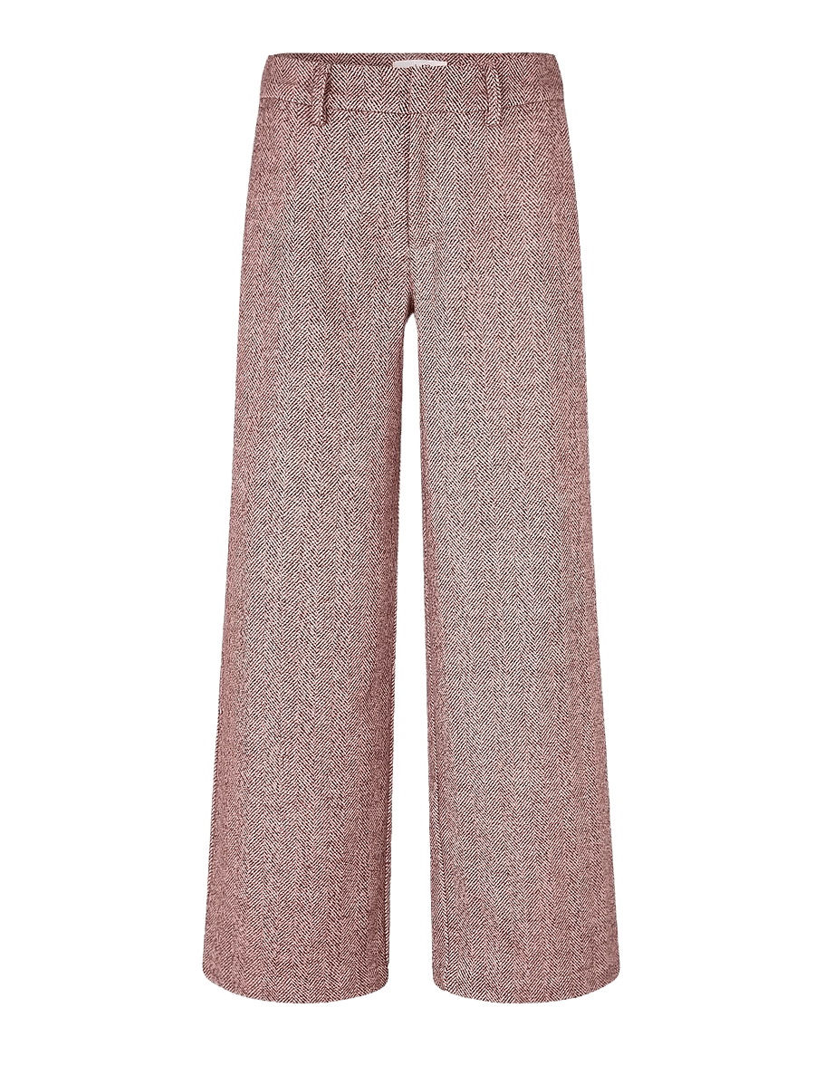 mbyM - Tarrina-M - hosen mit weitem bein - fig melange - 1