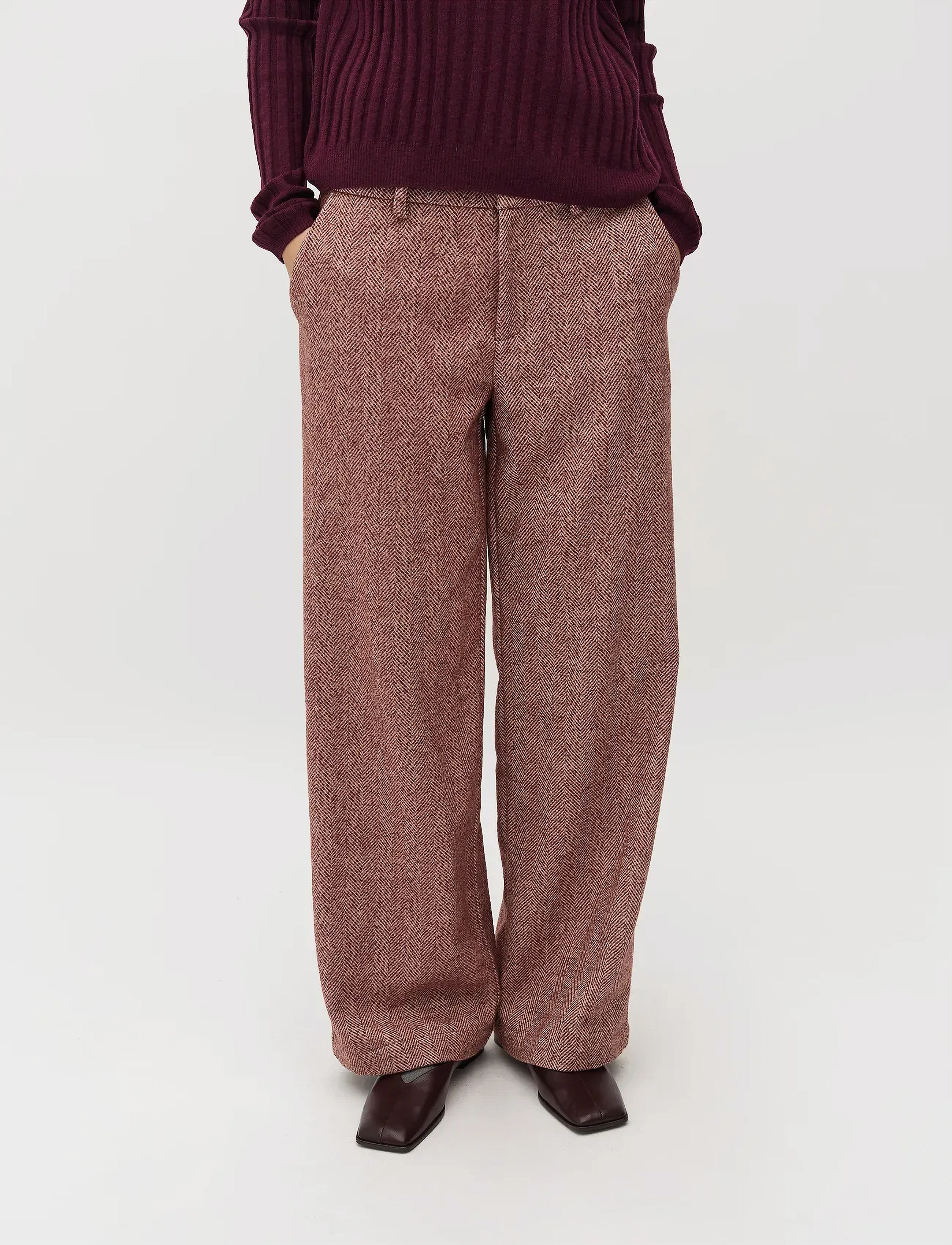 mbyM Tarrina-M, XS, Red, Bukser > Brede Ben, Dame
