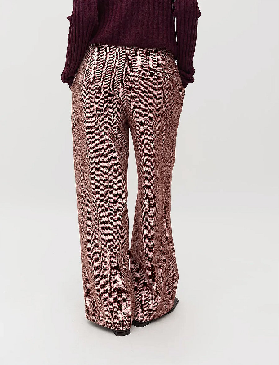 mbyM - Tarrina-M - hosen mit weitem bein - fig melange - 3