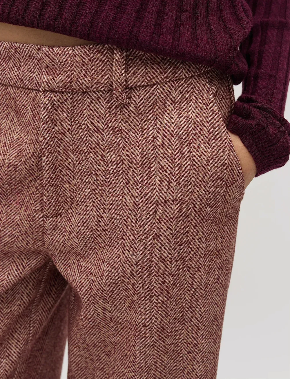 mbyM - Tarrina-M - vida byxor - fig melange - 4