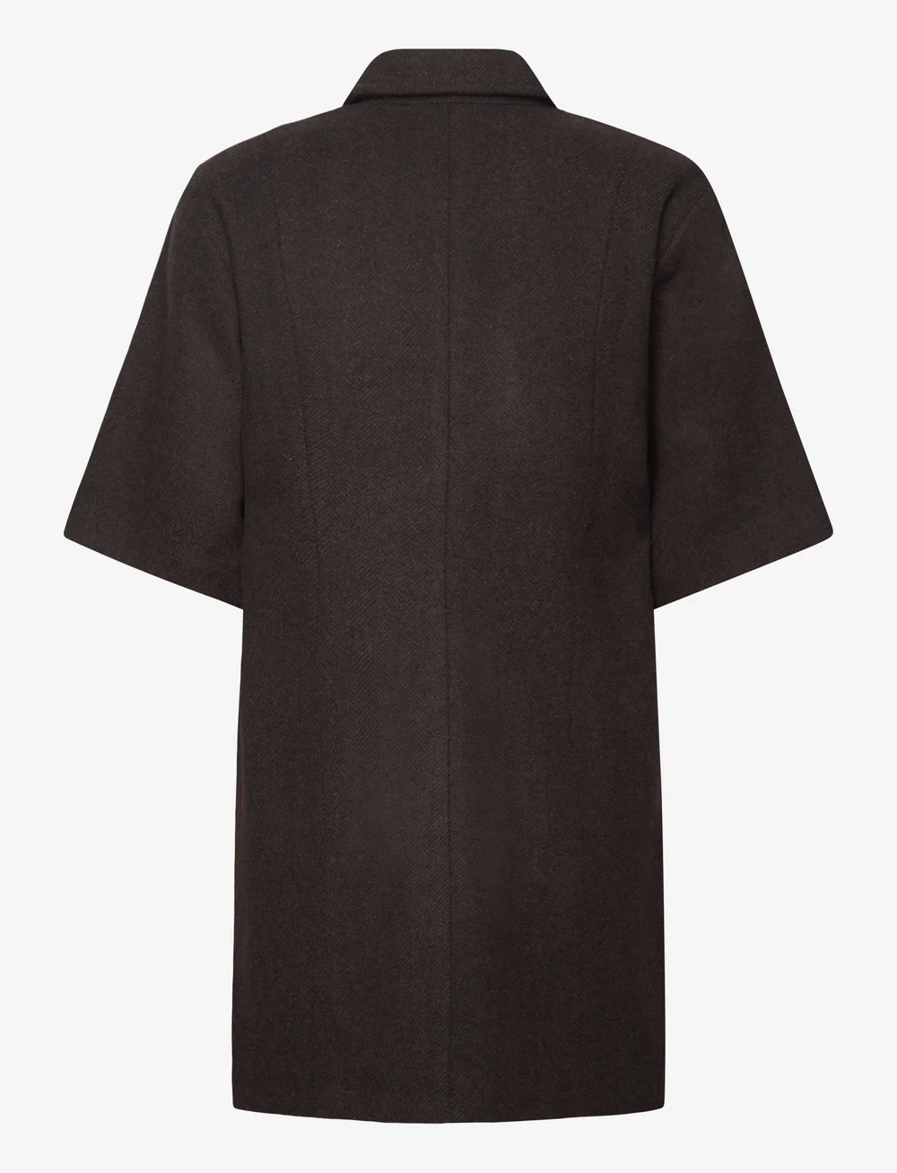 mbyM - Bimalani-M - marškinių tipo suknelės - brown black twill - 1