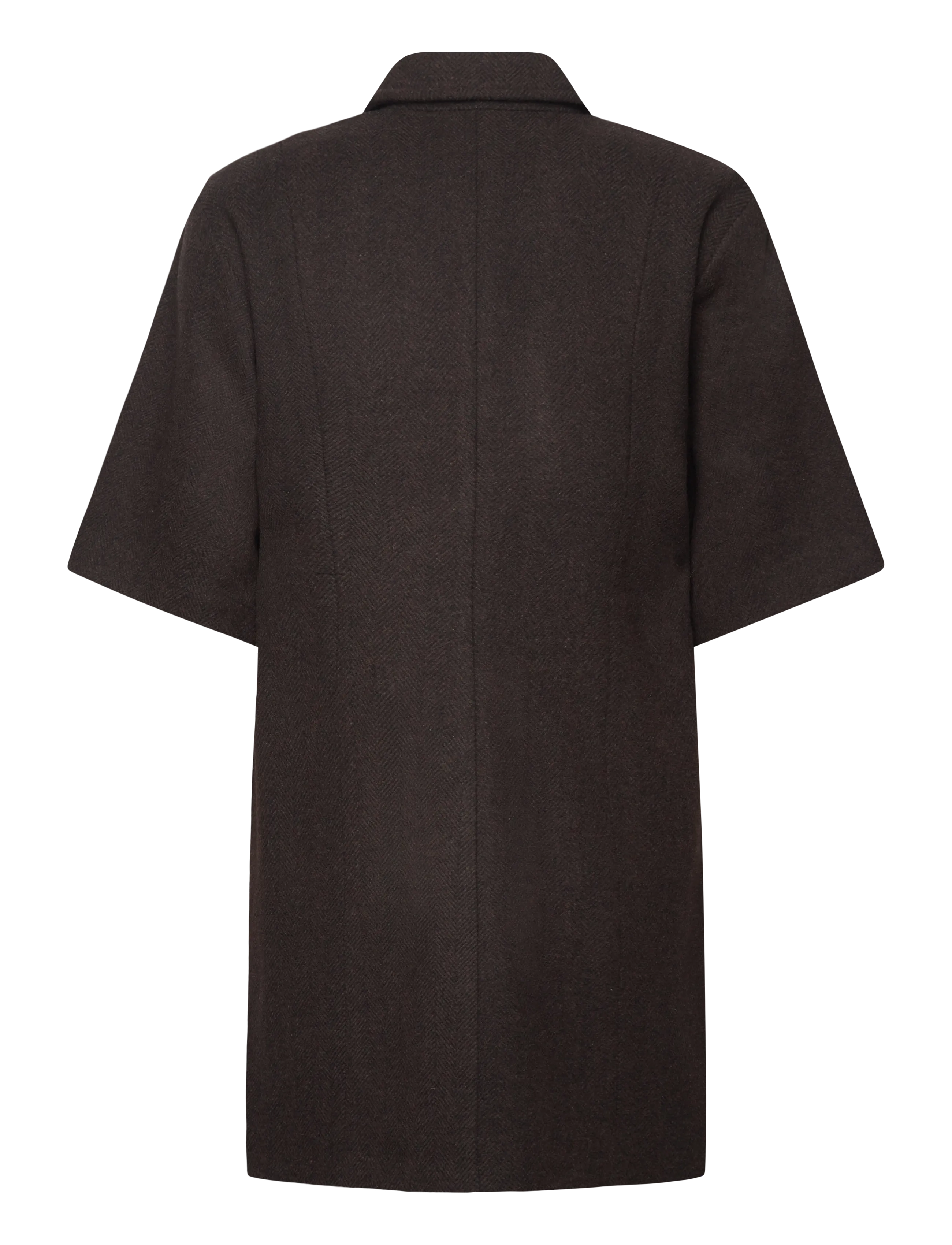 mbyM - Bimalani-M - kurze kleider - brown black twill - 1