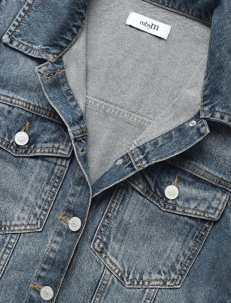 mbyM - Ami-M - forårsjakker - washed blue jay - 5