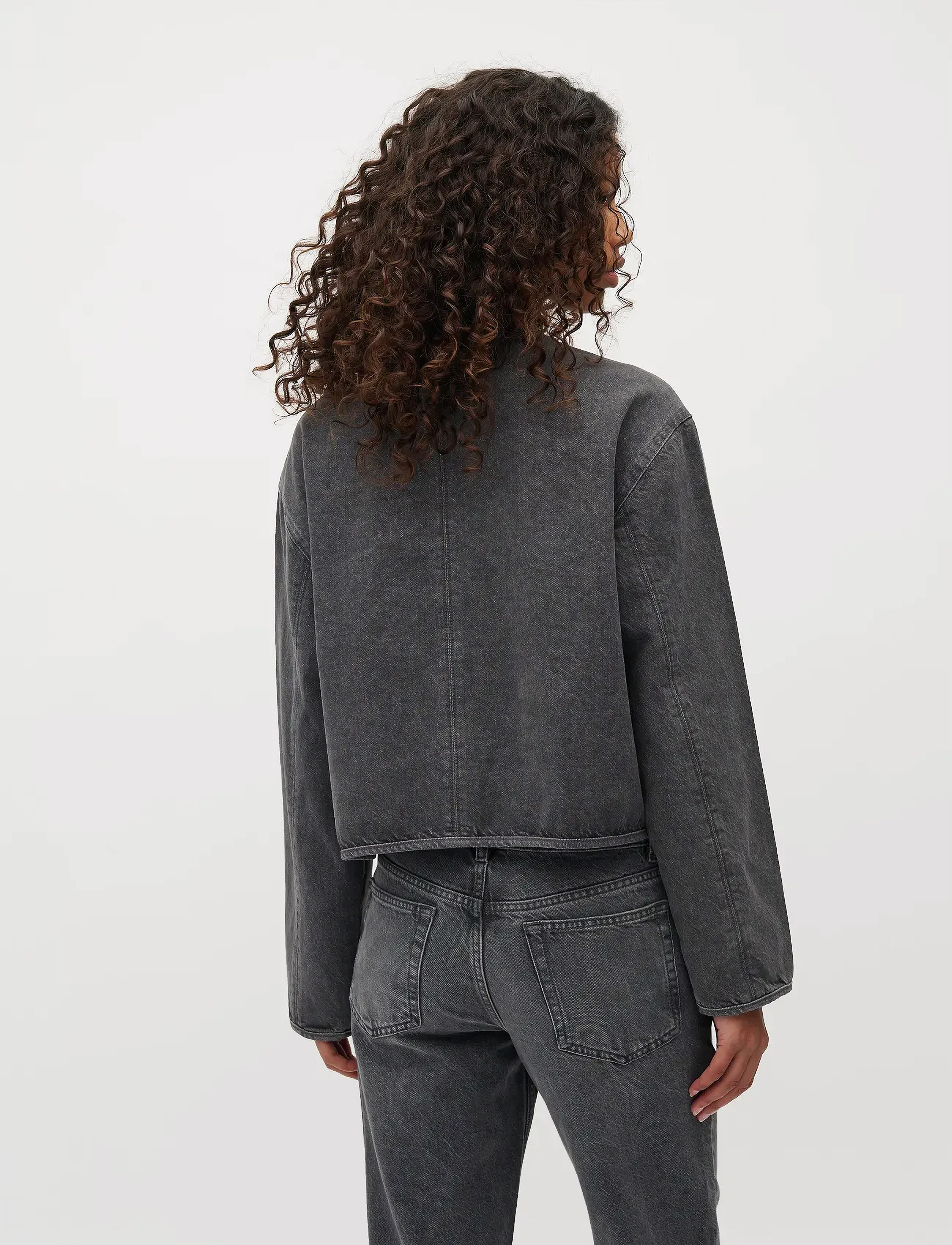 mbyM - Effine-M - frühlingsjacken - black wash - 4