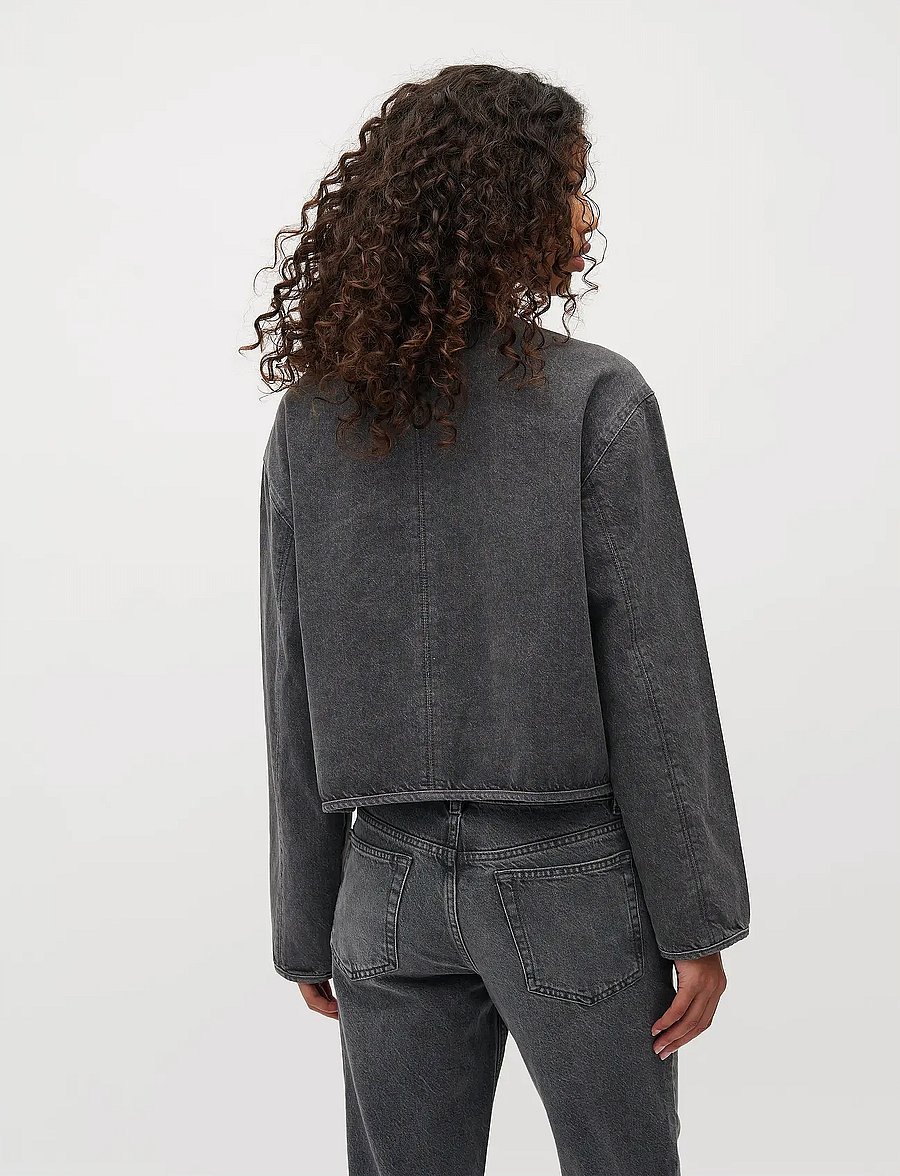 mbyM - Effine-M - frühlingsjacken - black wash - 4