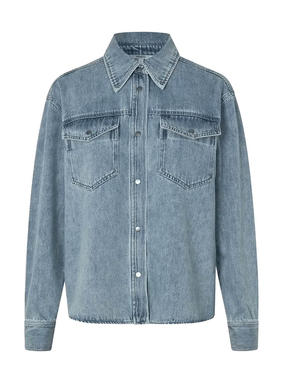 mbyM - Kikki-M - denimskjorter - blue soft wash - 1